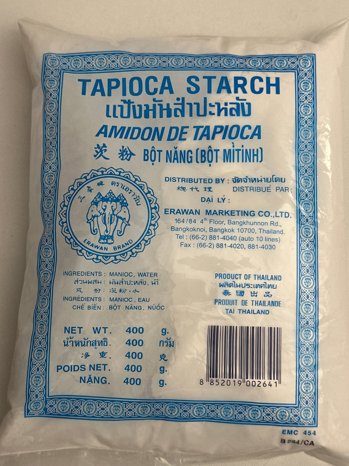 ERAWAN TAPIOCA STARCH 400G