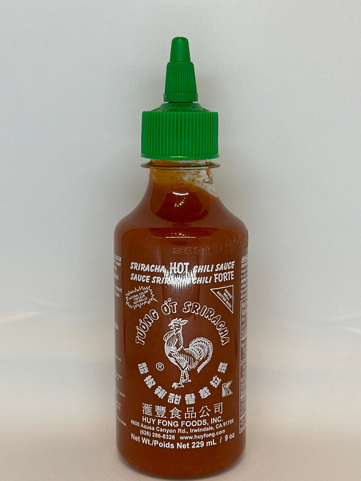 HUY FONG SAUCE CHILI SRIRACHA 229 ML