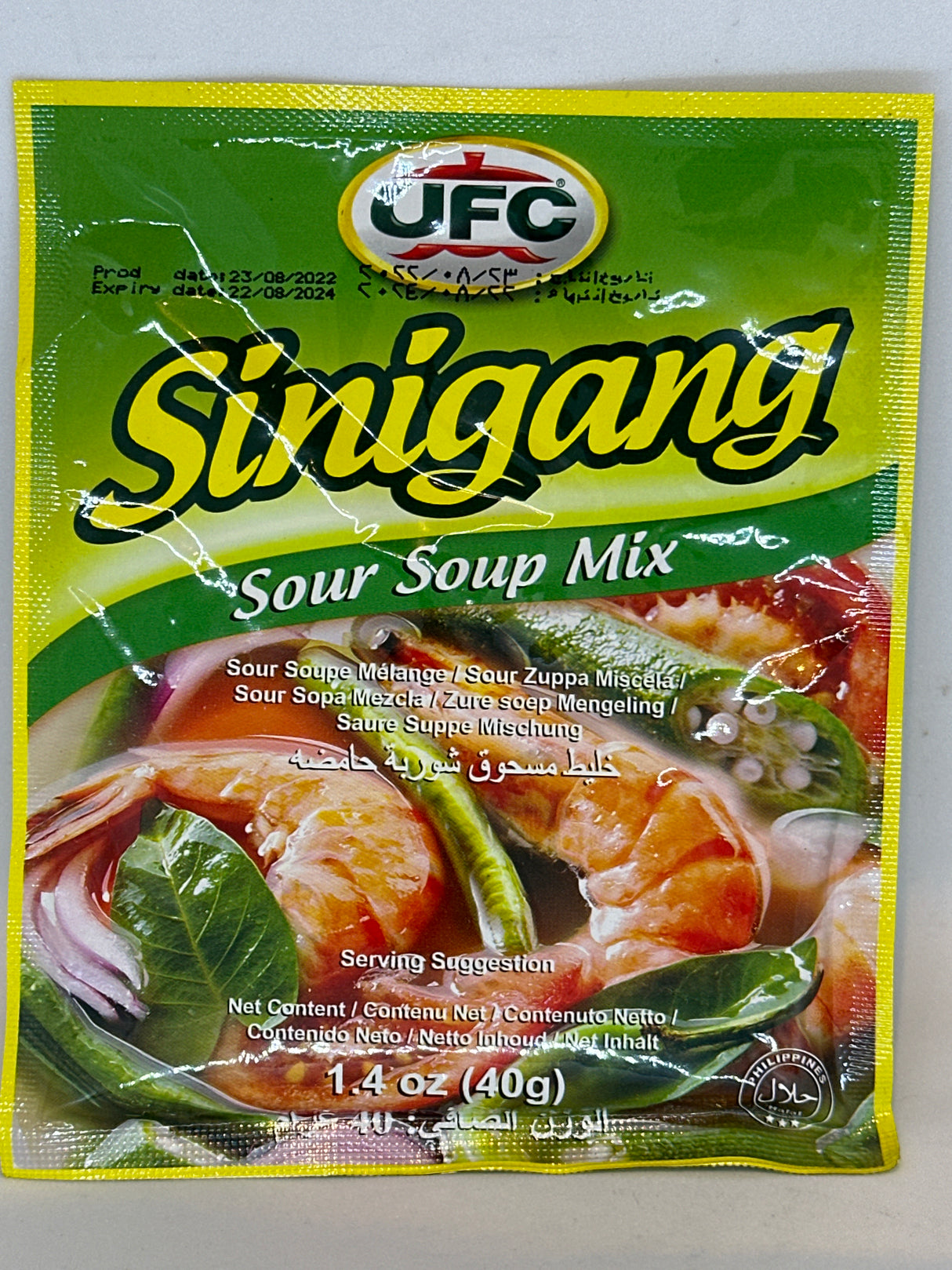 UFC SINIGANG SOUR SOUP MIX -40G