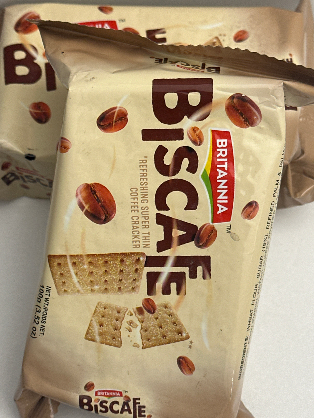 BR BISCAFE CRACKER 100 GM