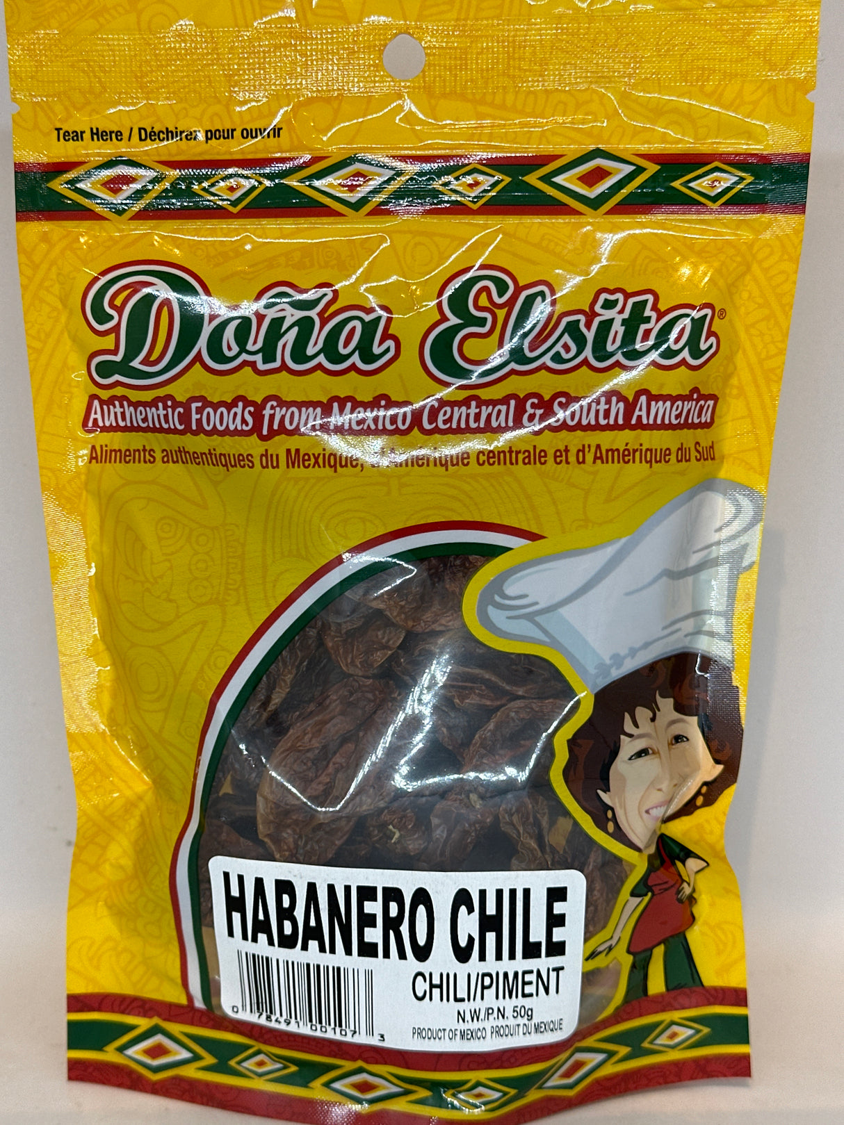 DONA ELSITA HABANERO WHOLE 56G