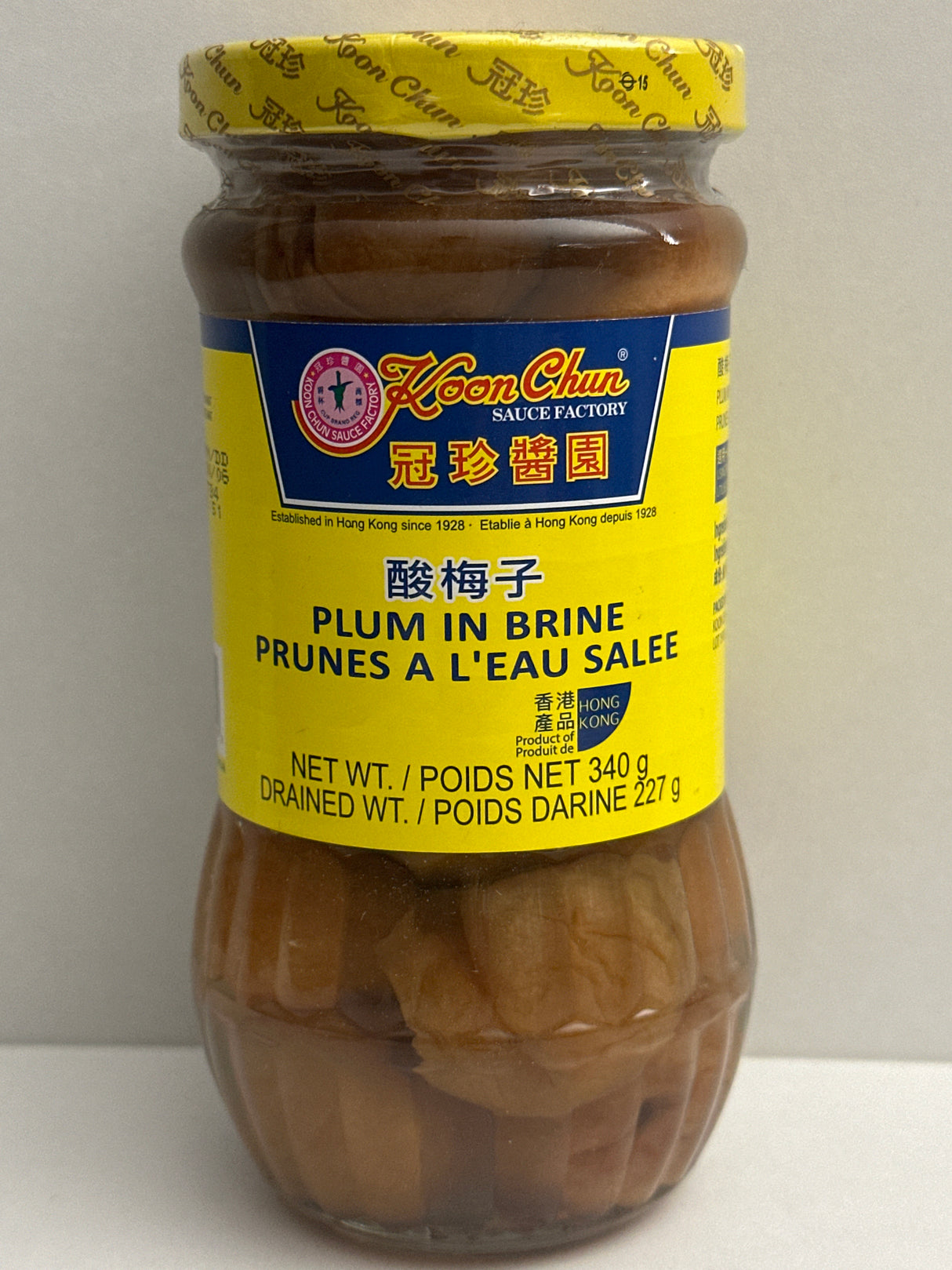 KOONCHUN PLUM IN BRINE 12OZ