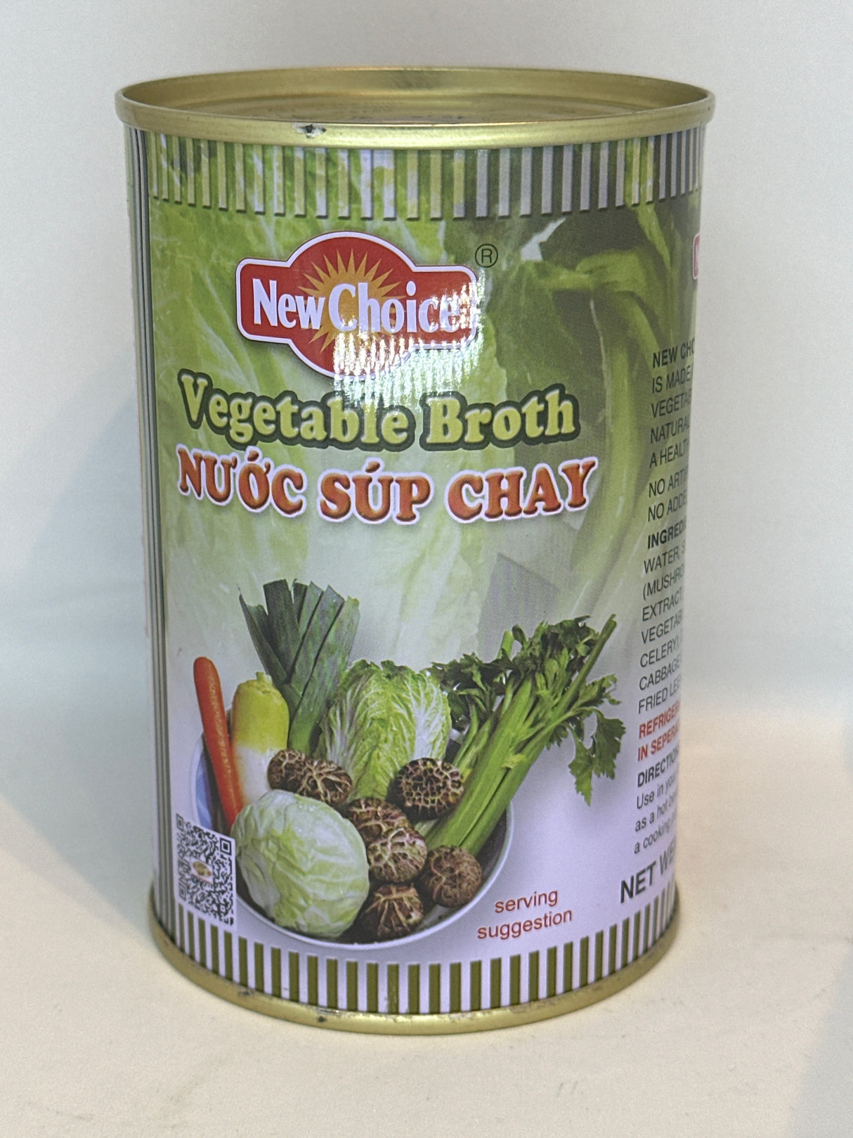 NEW CHOICE NUOC VEGETABLE BROTH 397G