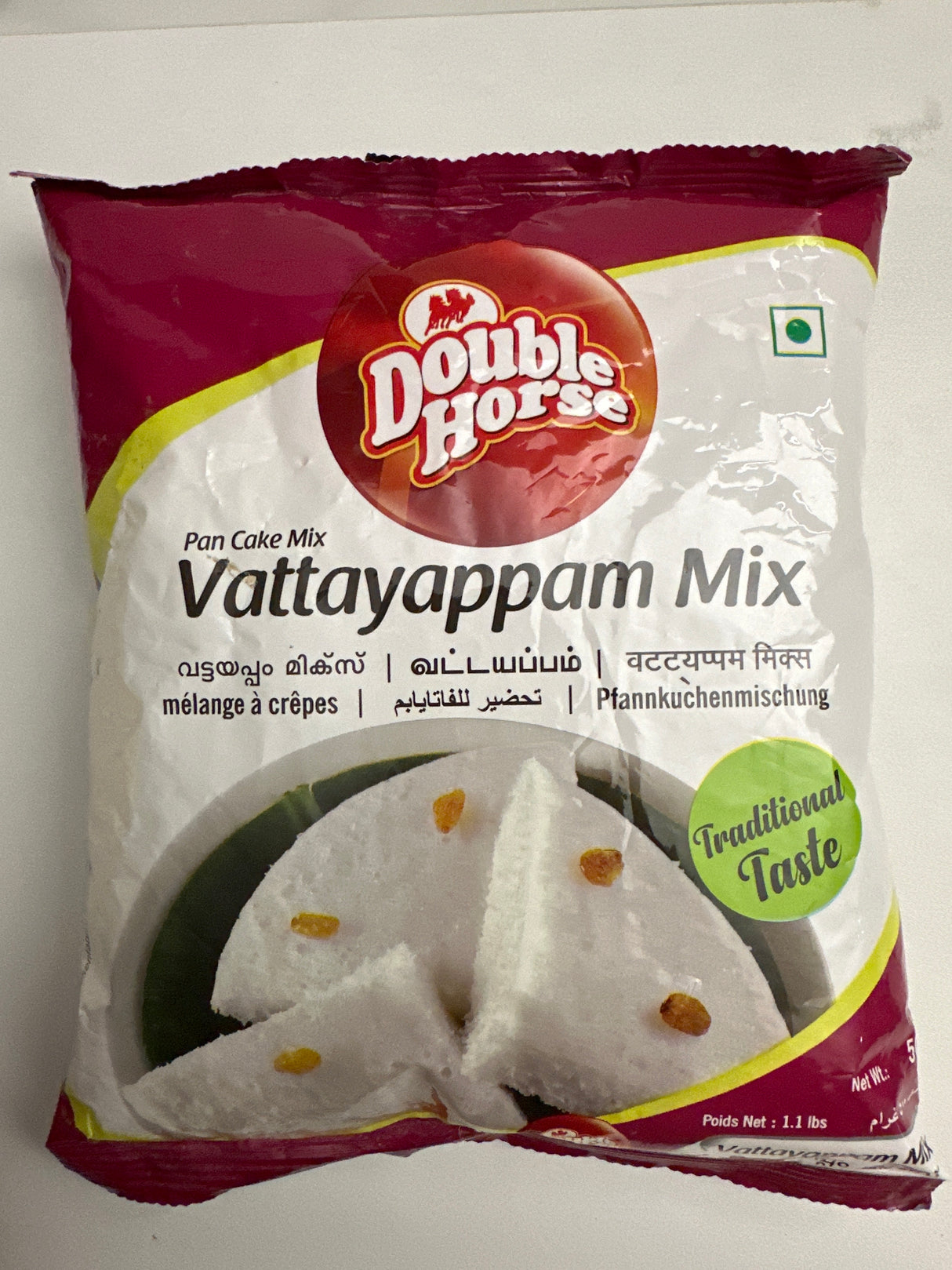 DOUBLE HORSE  VATTAYAPPAM MIX 500 G