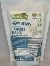 EVERLAND NAVY BEANS ORGANIC 454GM