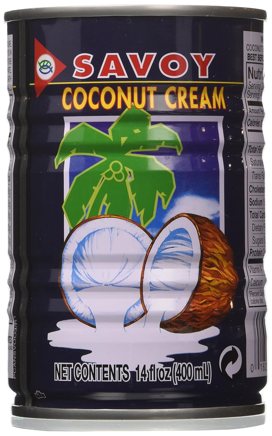 AROY D  COCONUT CREAM SAVOY 400 ML