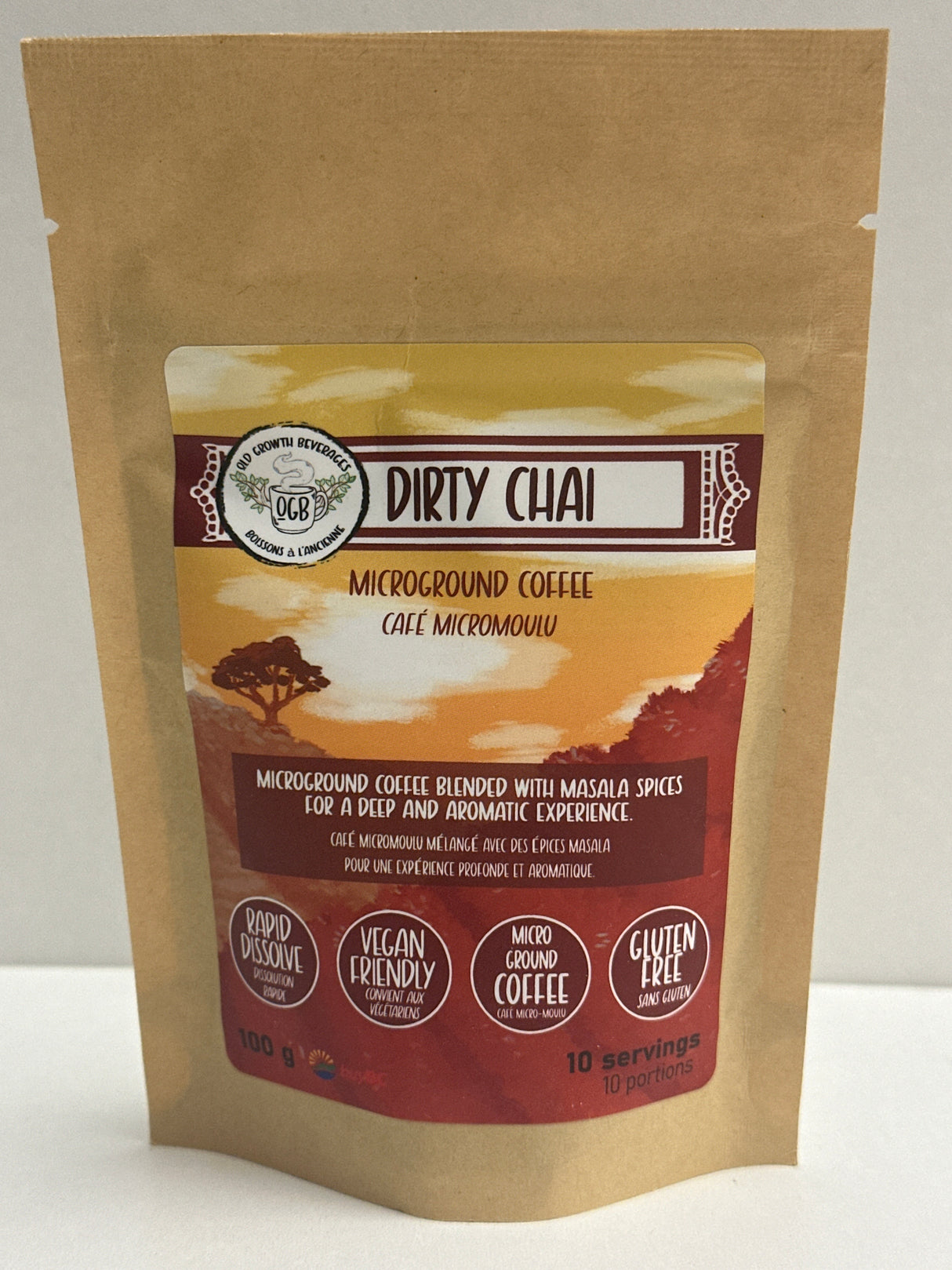 CRAFT DIRTY CHAI - OLD GROWTH BEVERAGES 100 GM