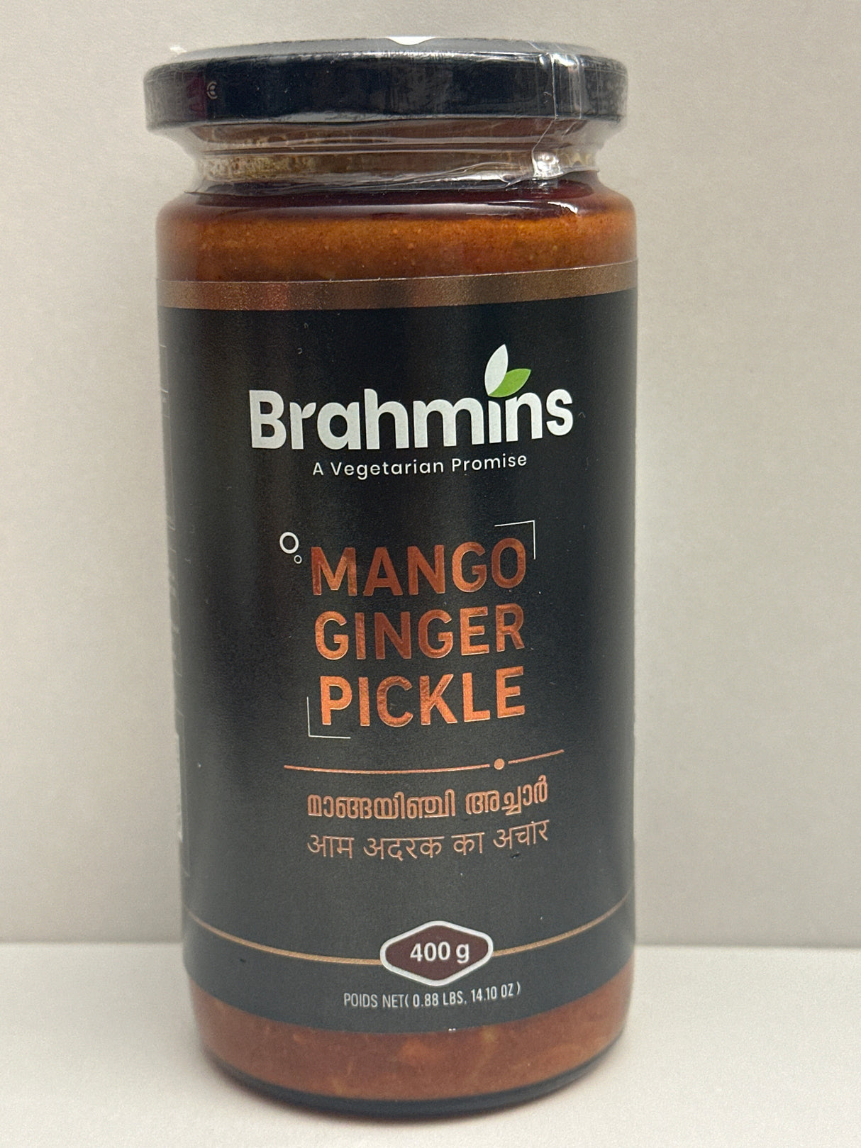 BH MANGO GINGER PICKLE 400 GM