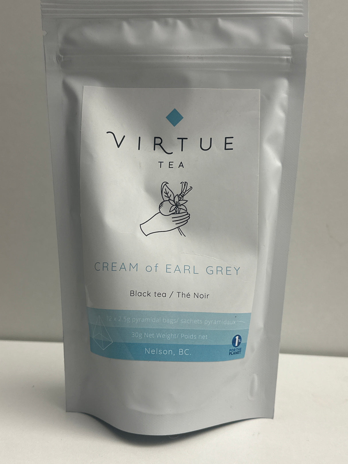 VIRTUE CREAM OF EARL GREY 12 BAGS