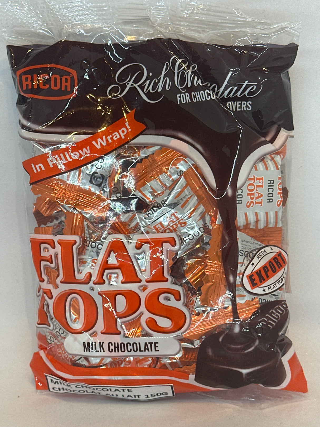 FLAT TOP CHOCOLATE 150 GM