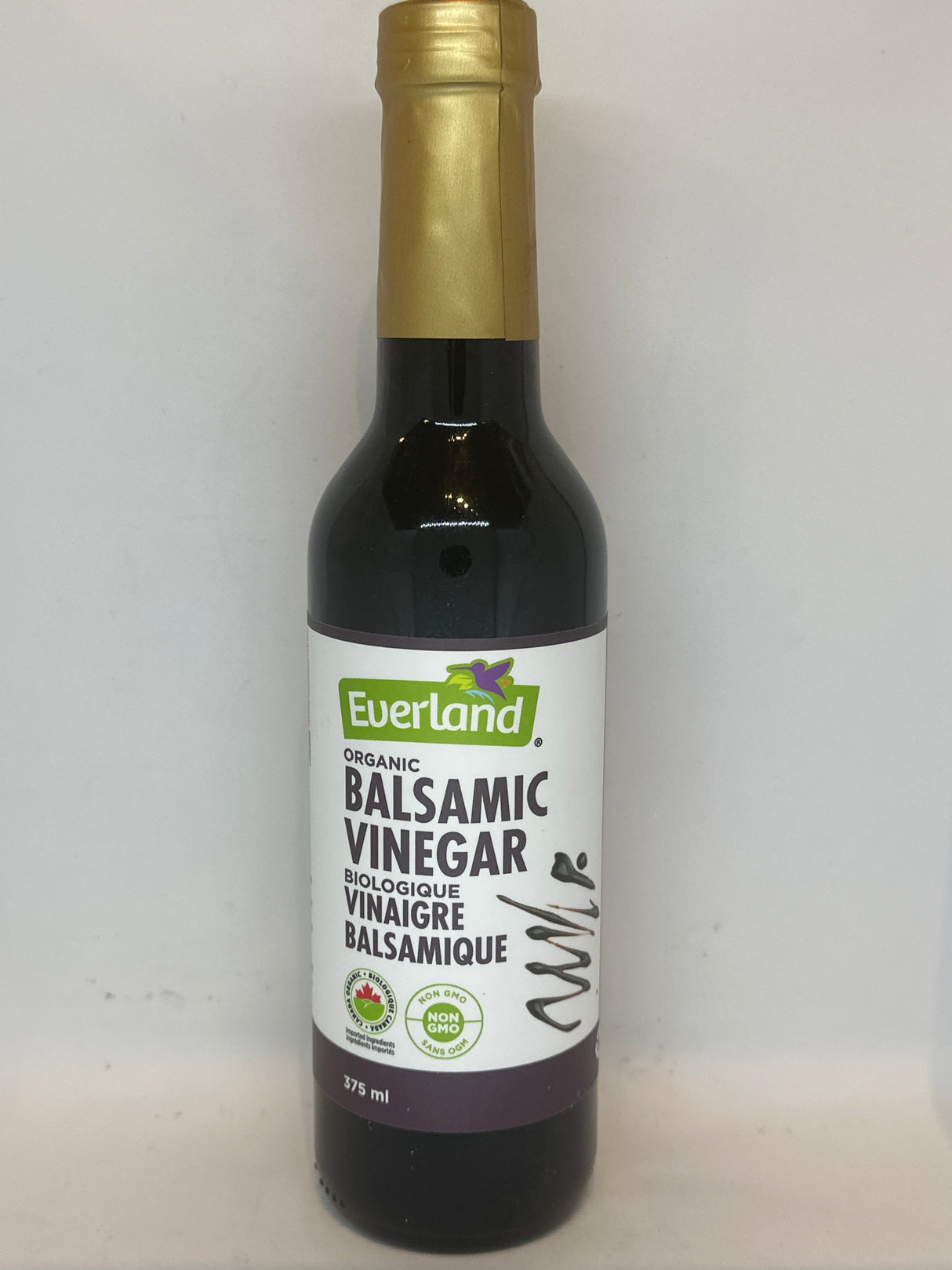 EVERLAND ORGANIC BALSAMIC VINEGAR 375 ML