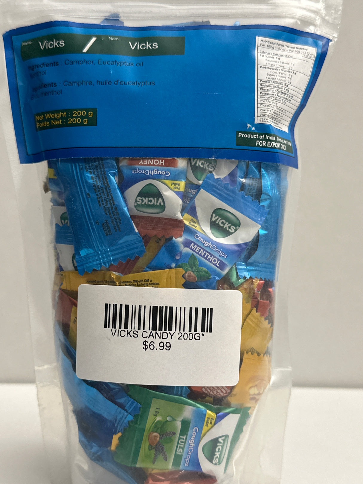 VICKS CANDY 200G*