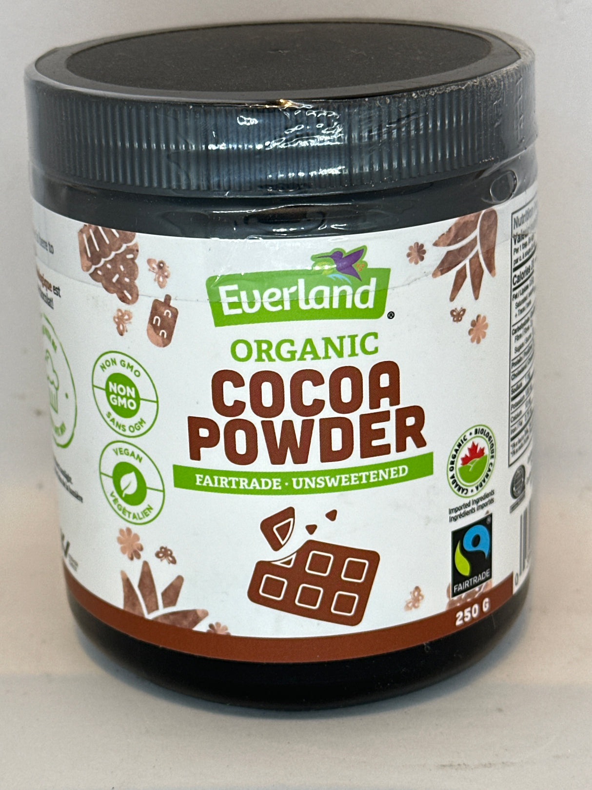 HOT COCOA POWDER SMOOTH, ORGANIC 250G