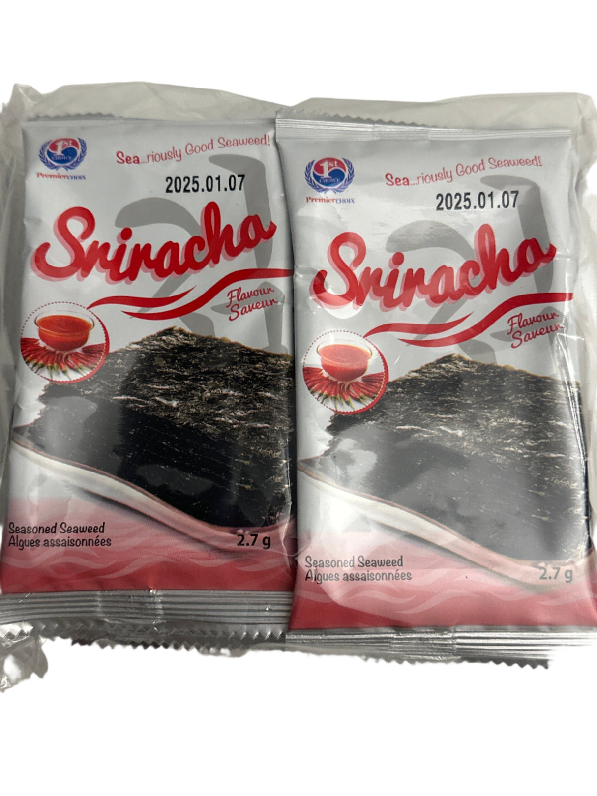 1ST CHOICE SEAWEED SRIRACHA 21.6 GM