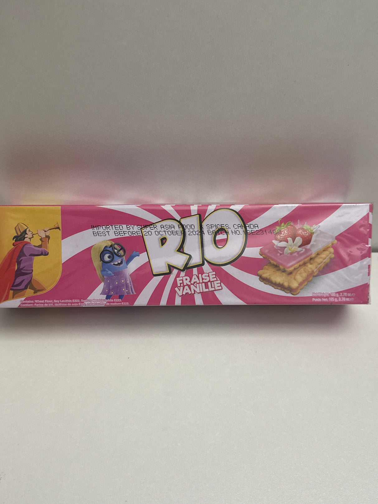 EBM RIO STRAWBERRY BISCUIT 105G