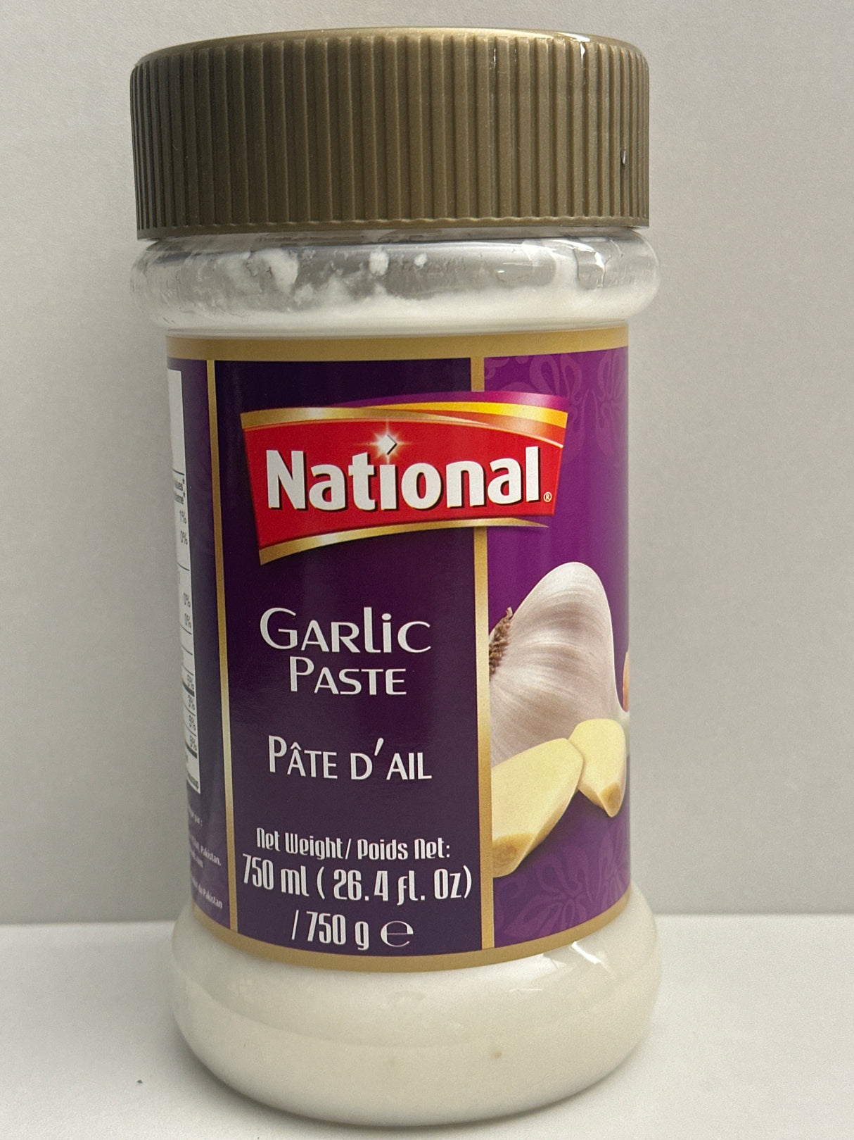 NATIONAL GARLIC PASTE 750 GM