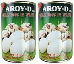 AROY D QUAIL EGGS IN WATER 425 GM