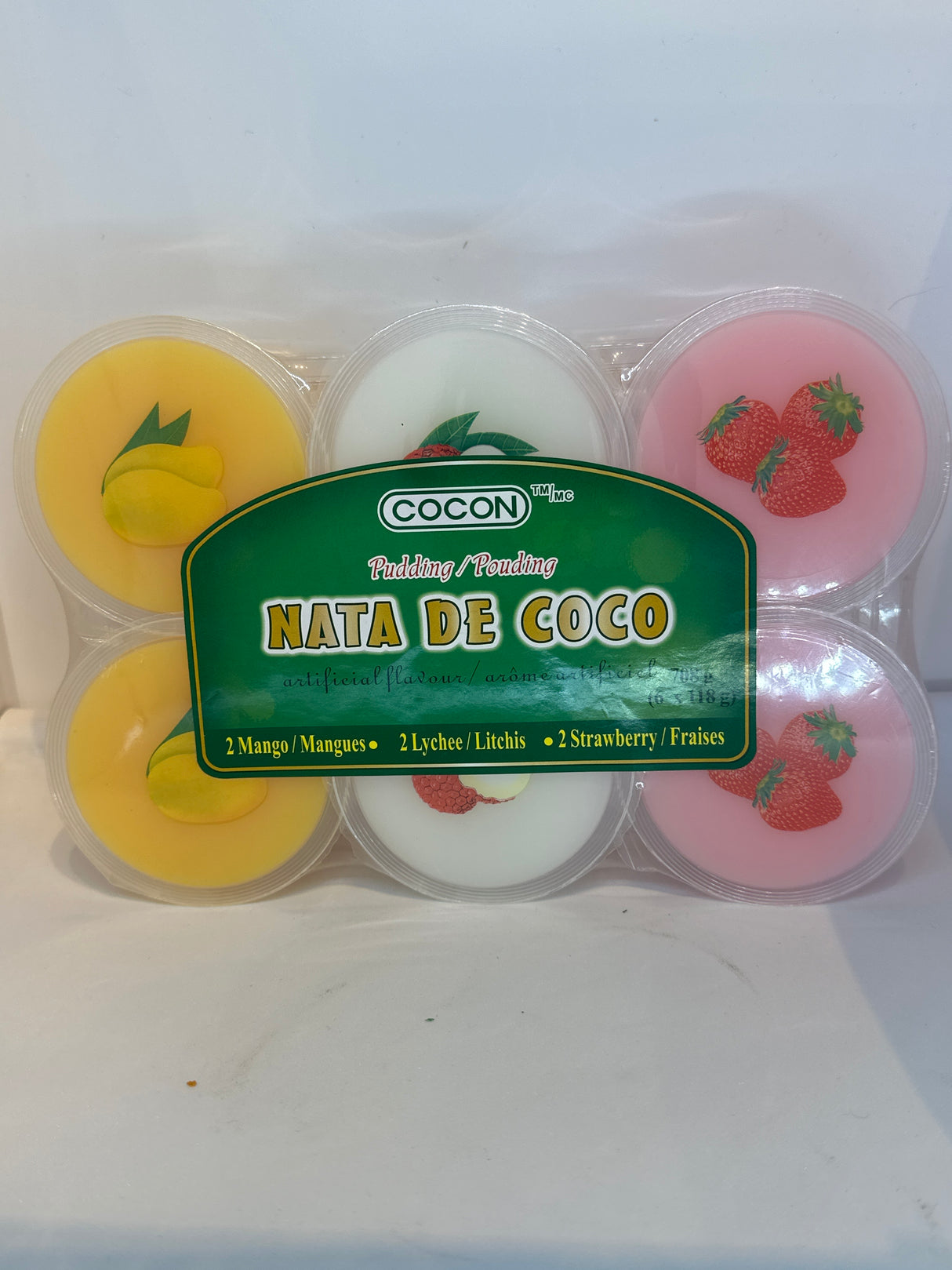 COCON MIXED FRUIT PUDDING 708G