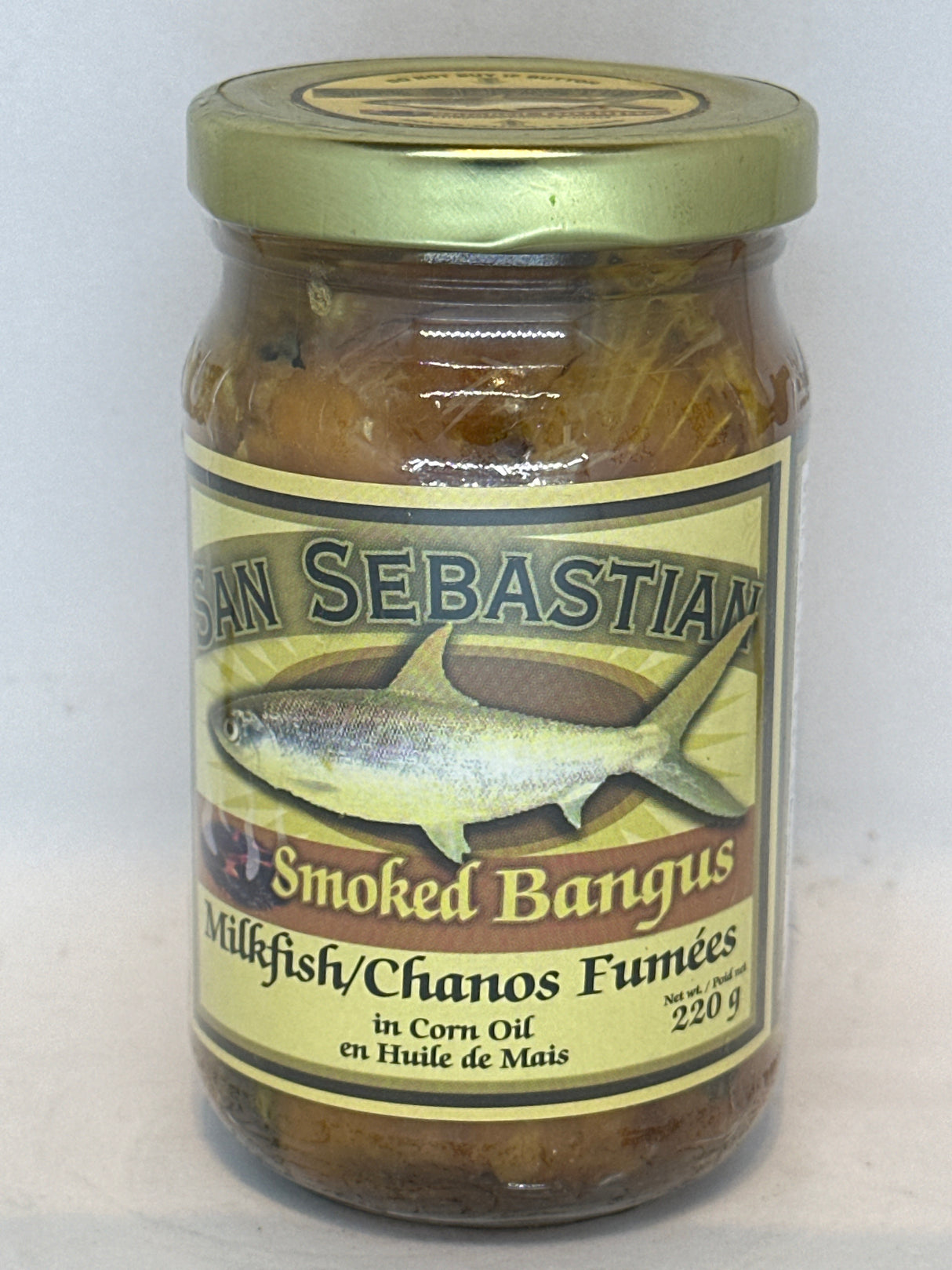 SAN SEBASTIAN SMOKED BANGUS/MILKFISH 220G