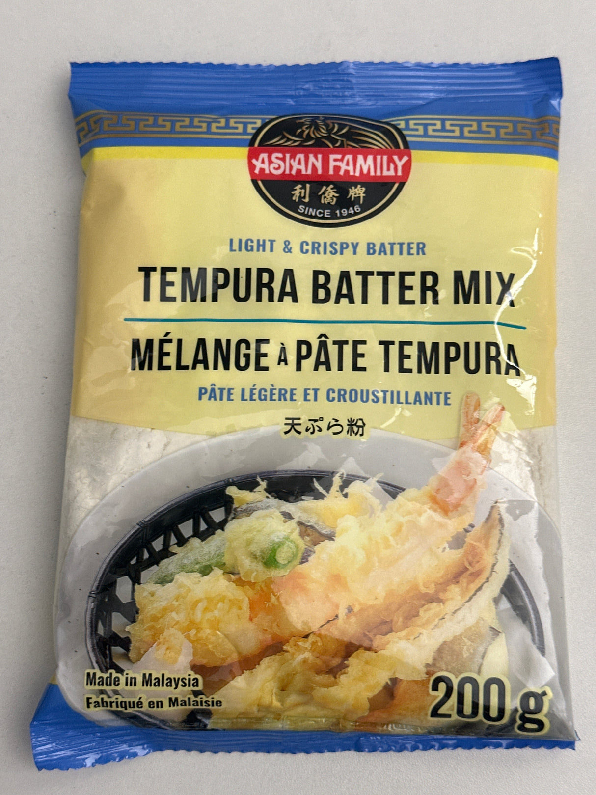 ASIAN FAMILY TEMPURA BATTER MIX 200 GM