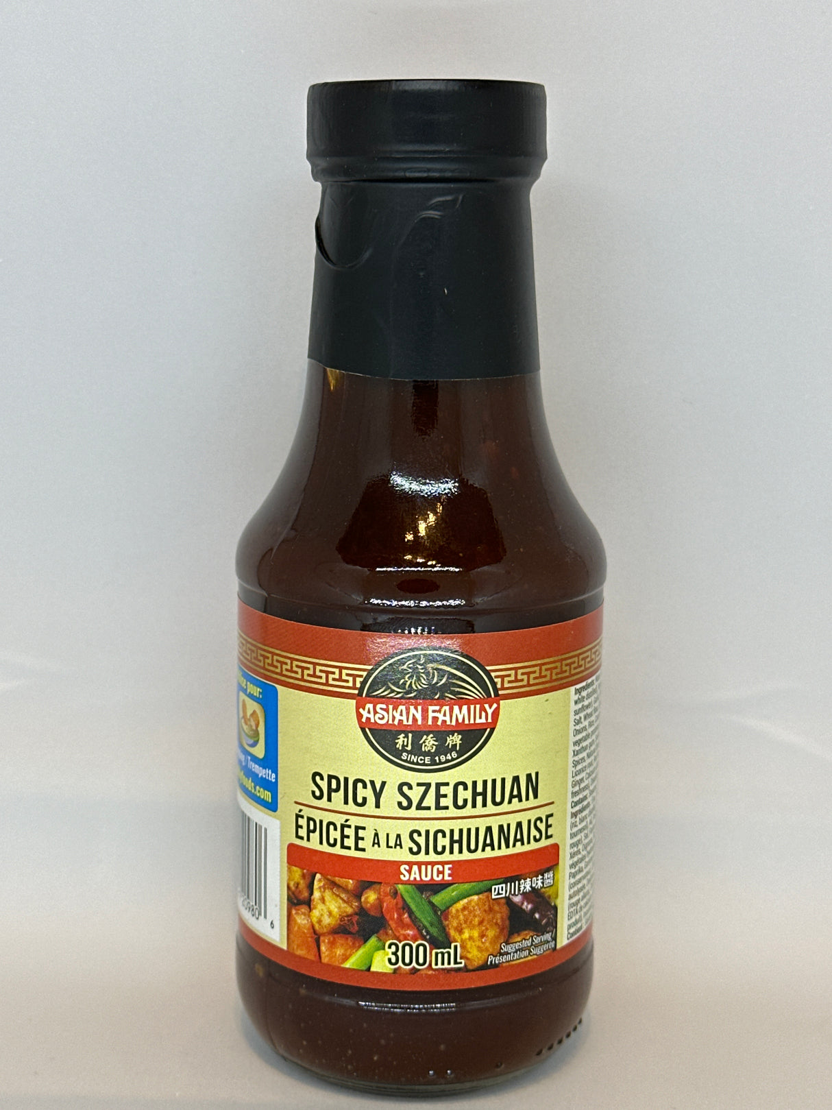 ASIAN FAMILY- SPICY SZECHUAN SAUCE -  300 ML