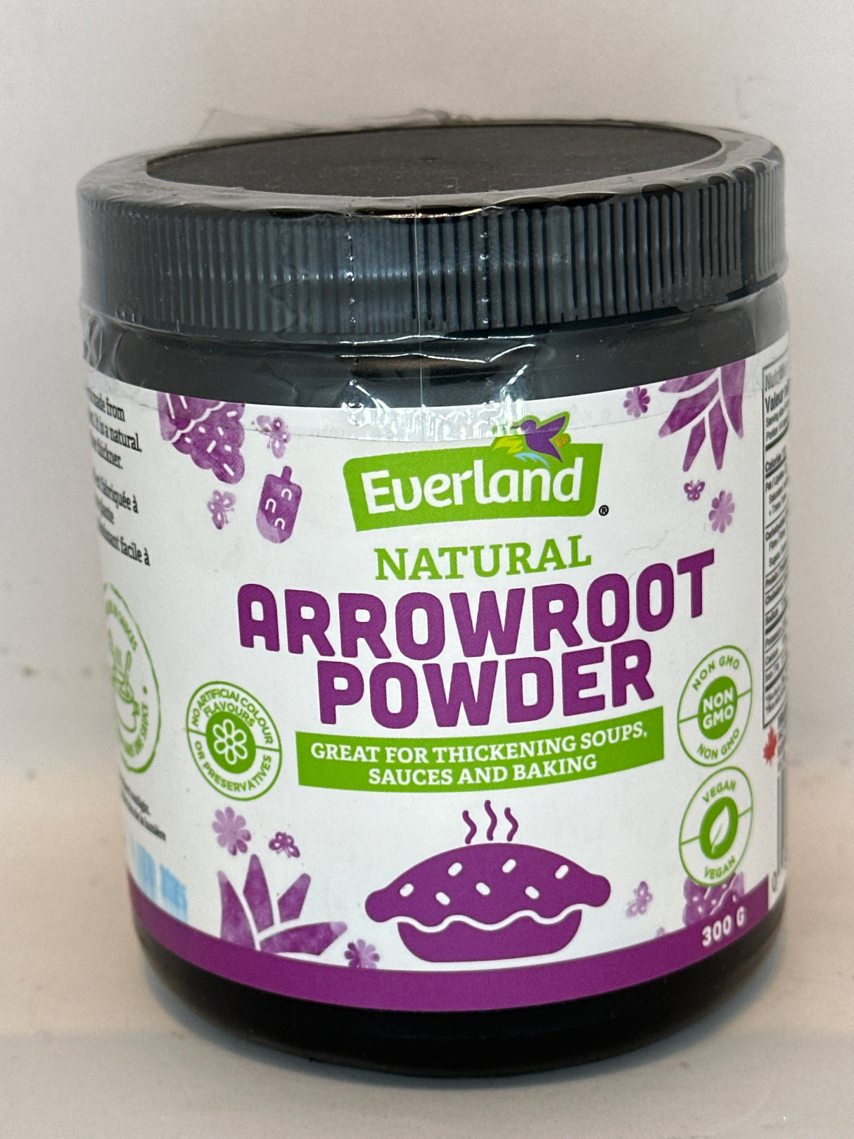 EVERLAND NON GMO /NATURAL ARROW POWDER 340GM