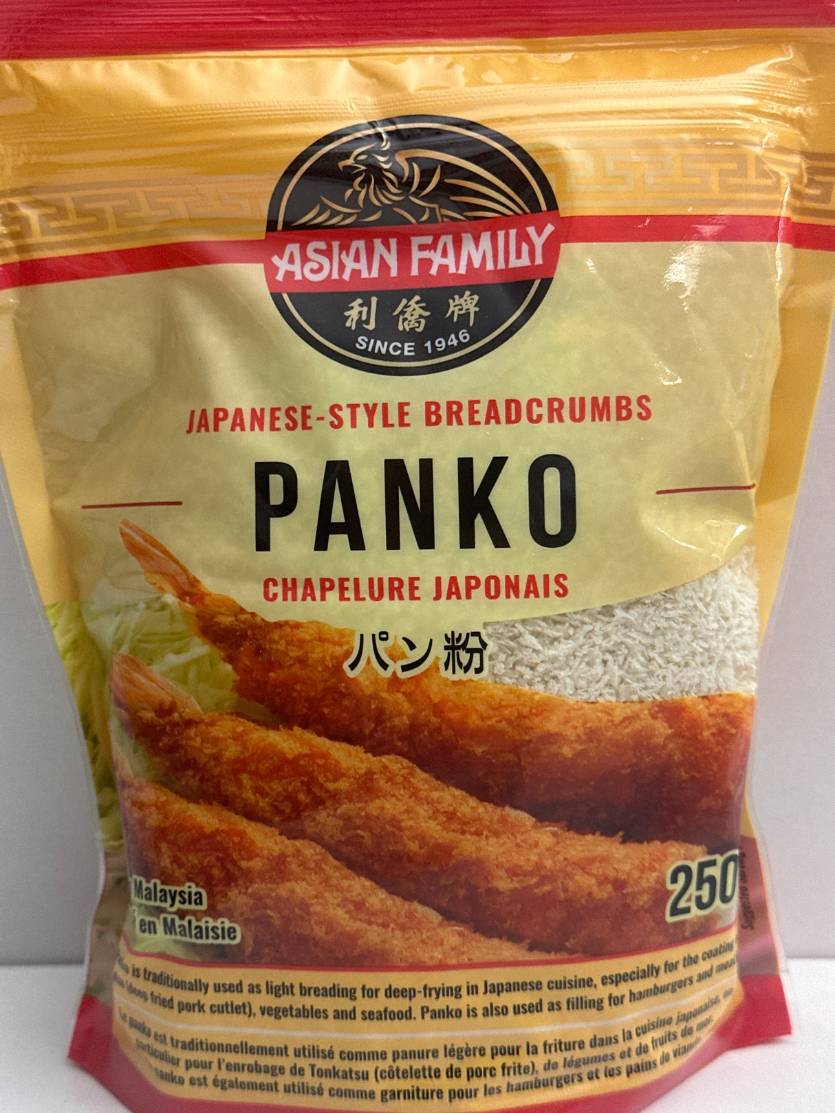 ASIAN FAMILY PANKO JAP BREADING 250 GM