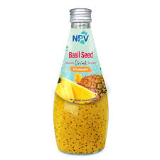 JASMINE BASIL SEED DRINK PINEAPPLE 290ML