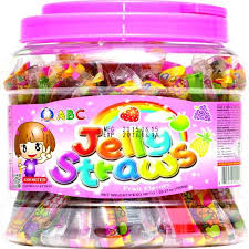 ABC - JELLY STRAW JAR -1400G