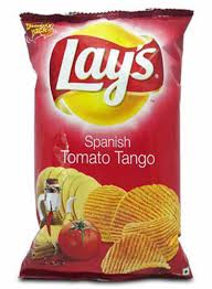 LAYS SPANISH TOMATO CHIPS 52GM